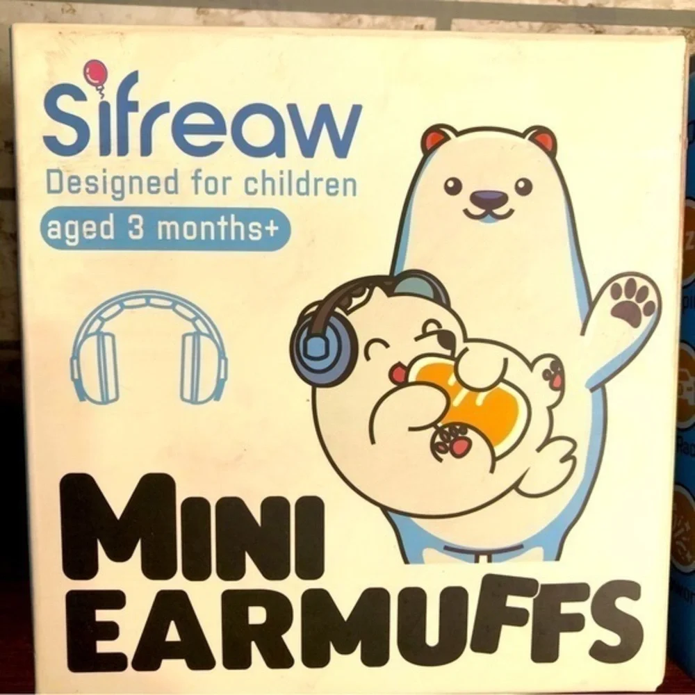 Sifreaw mini‎ earmuffs 3 months + noise protection